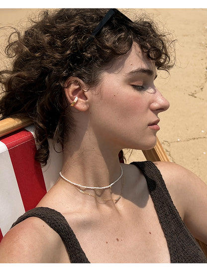 Sterling Silver Niche Design High-end Temperament Earrings - Lotus Lane